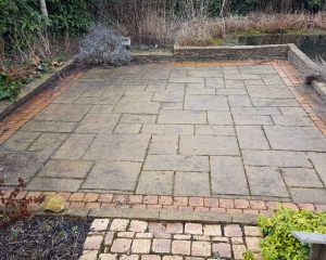 terras reinigen tegels